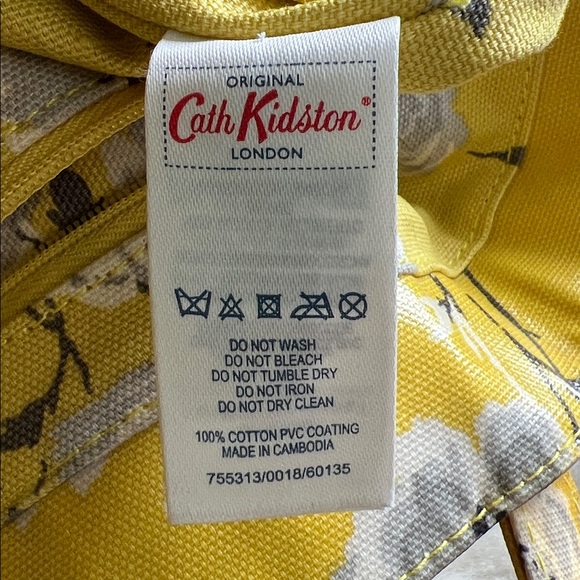 Cath Kidston Women's Yellow Floral Tote Bag - Picture 7 of 7